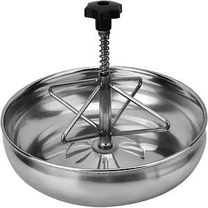 Годівниця для поросят на 2 л. з нержавійки