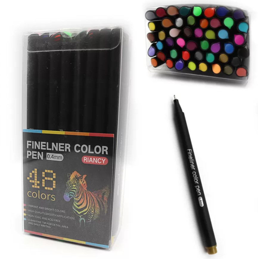 Набір лінерів (Файнлайнер, Апполінер) Josef Otten 48 кольорів