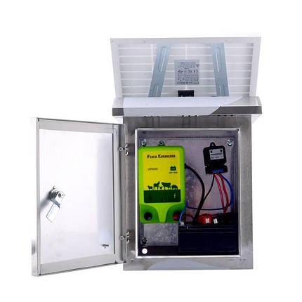 Електропастух HPSS100, 12V, 1Дж/10000 Вольт, в корпусі, фото 1