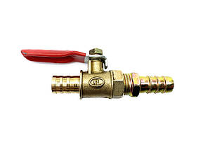 Латунний штуцер під шланг 9 і 10 мм, 1/4 нар, фото 3