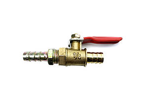 Латунний штуцер під шланг 9 і 10 мм, 1/4 нар, фото 4