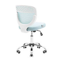 Крісло Лео сітка блакитна / хром ТМ Richman, фото 2