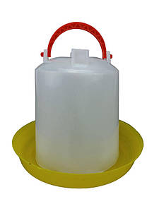 Вакуумна поїлка 1 л для курчат з ручкою