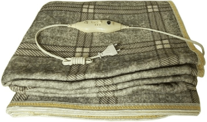 Електропростирадло Electric Blanket 150*160, сірий, фото 3