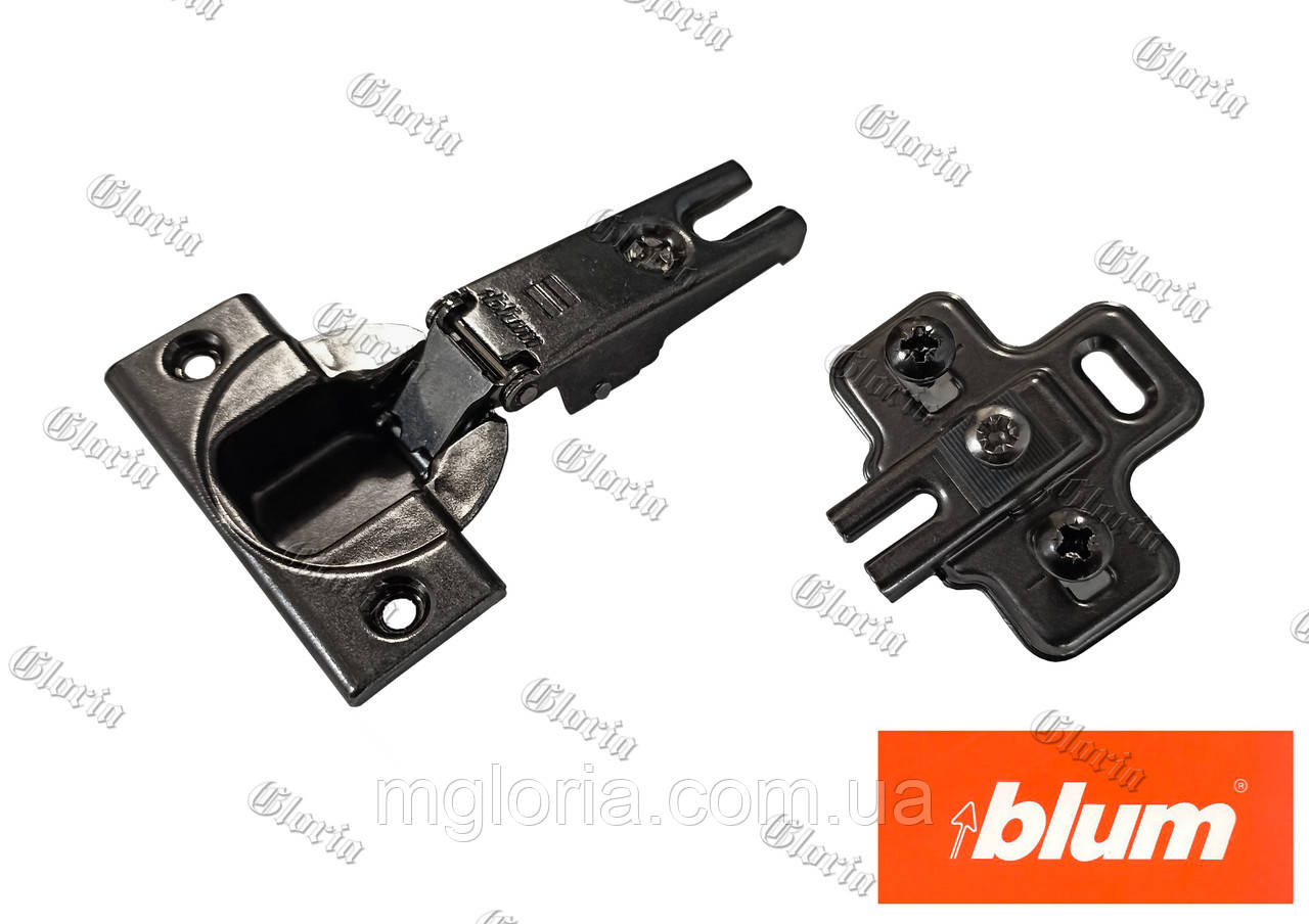 Купить Петля Blum Modul для дверей холодильника черный оникс 91K9550 ...