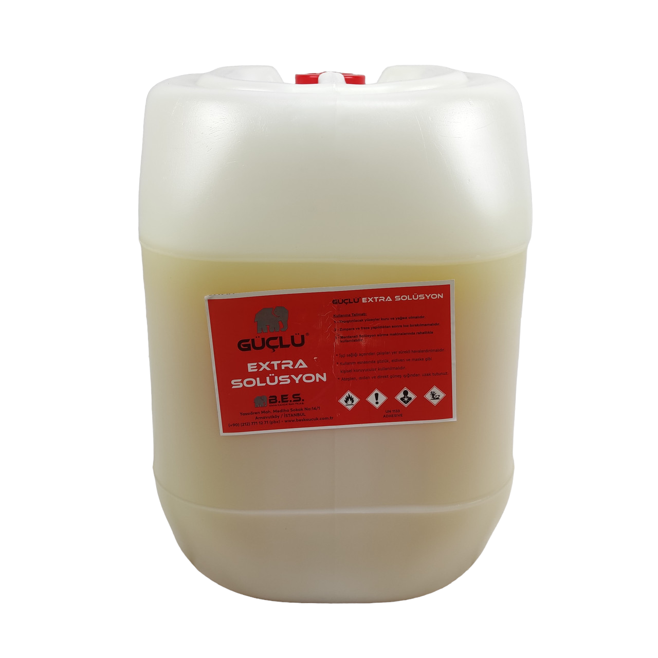 Клей взуттєвий гумовий Solusion слоник 25л., фото 1