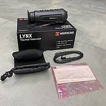 Тепловізор HikMicro Lynx Pro LE10, 10 мм, Wi-Fi, стaдиoмeтpичecĸий далекомір, відеозапис, фото 3