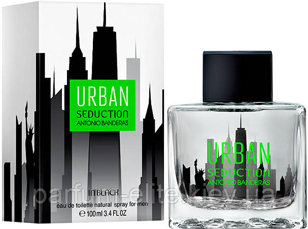 Чоловіча туалетна вода Antonio Banderas Urban Seduction in Black 100ml (test)