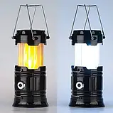 Туристичний кемпінговий ліхтар Лампа кемпінгова світлодіодний ліхтарик у намет, фото 4