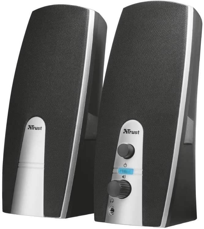 Trust Акустична система (Колонки) 2.0 MILA USB Black/WHITE