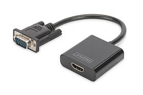 Digitus Адаптер VGA - HDMI Full HD