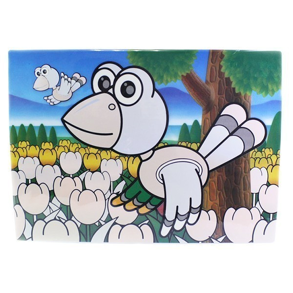 Килимок-сіт для малювання водою ПТИЦА 29x21 см Fissman 667, фото 1