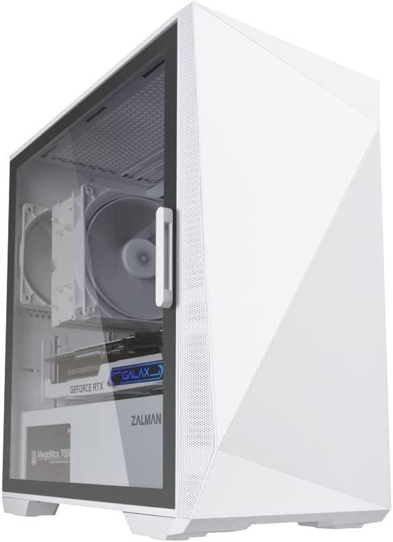 Zalman Корпус Z1 Iceberg, без БЖ, 2xUSB3.0, 1xUSB2.0, 3x120mm Black fans, TG Side Panel, mATX, Whiteй