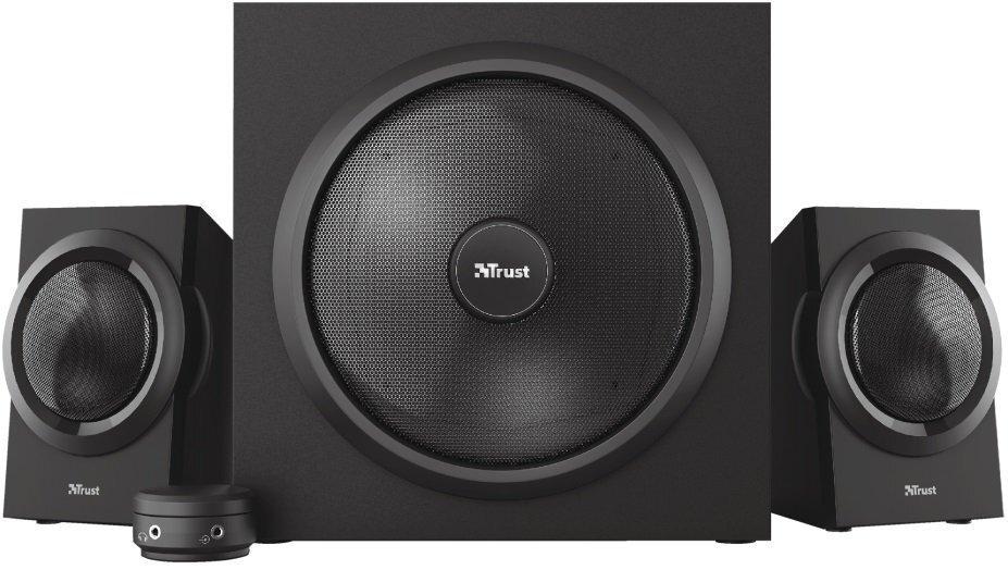 Trust Акустична система (Колонки) 2.1 Yuri Speaker Set, BLACK