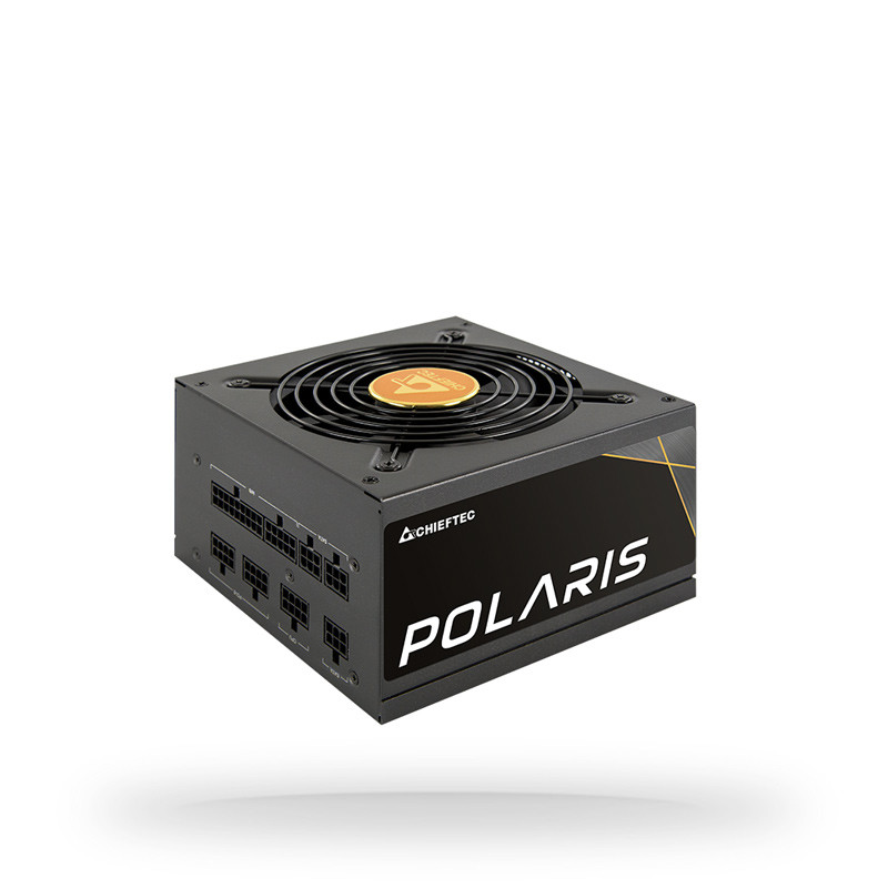 Chieftec Блок живлення Polaris (750W), >90%, 80+ Gold, 120мм, 1xMB 24pin(20+4), 2xCPU 8pin(4+4), 3xMolex,