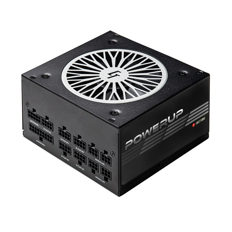 Chieftec Блок живлення Chieftronic PowerUP Gold (750W), >90%, 80+ Gold, 120мм, 1xMB 24pin(20+4), 2xCPU
