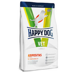 Корм для собак з надмірною вагою Хепі Дог ВЕТ Дієт Адіпозитас Happy Dog VET Diet Adipositas 1 кг