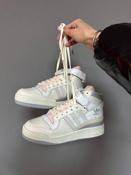 Adidas Forum 84 Hight Cream Beige Pink 10796