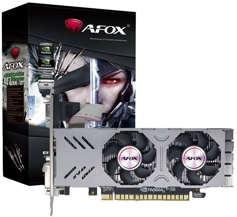 AFOX Відеокарта Geforce GTX750 4GB GDDR5 128Bit DVI HDMI VGA LP Dual Fan