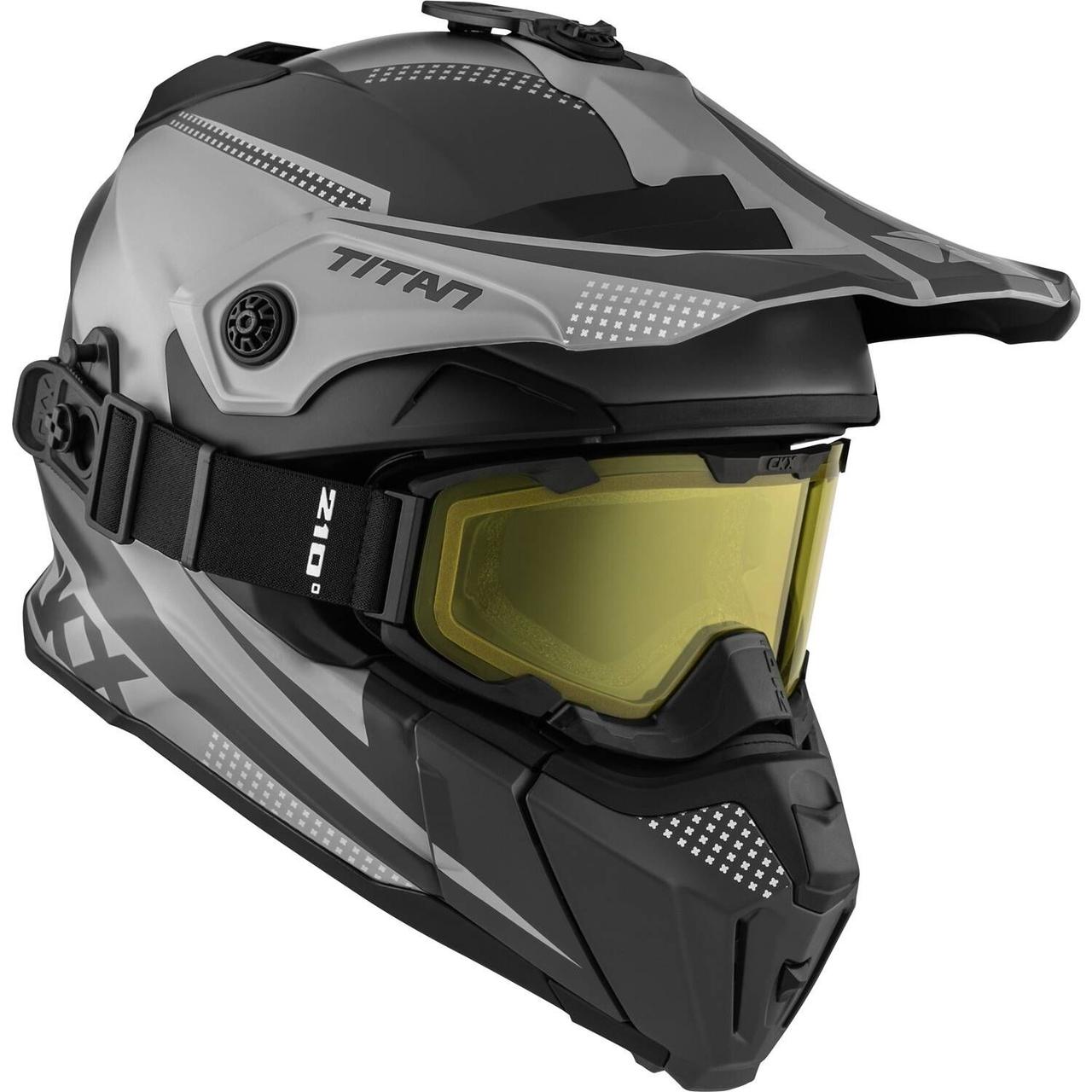 ШОЛОМ CKX TITAN BLACK/GRAY