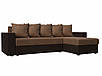 Кутовий диван Дубай (беж+кор, 240х150 см) Sofa, фото 2