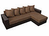 Кутовий диван Дубай (беж+кор, 240х150 см) Sofa, фото 5