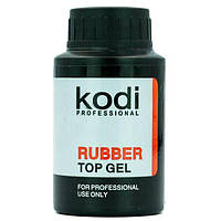 Каучуковый топ Kodi Professional, Rubber Top Gel, 30 мл (материалы для маникюра, база для ногтей) EN