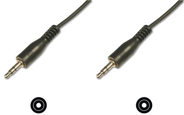 Digitus аудио соединительный, стерео 3.5mm M/M