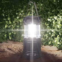 Туристичний кемпінговий ліхтар Лампа кемпінгова світлодіодний ліхтарик у намет