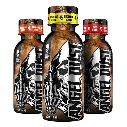 Передтренувальний комплекс Skull Labs Angel Dust Shot 120 ml Passion Fruit, фото 2