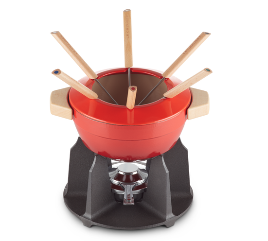 Набір для фондю Le Creuset Tradition de Luxe Cerise
