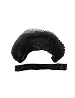 Шапочка спанбонд (гармошка), чорна 100 шт