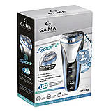 Електробритва з плаваючими головками шейвер Ga.Ma GSH887 Sport Wet Dry  GM0607, фото 7