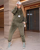 Спортивний костюм жіночий велюровий, фото 3