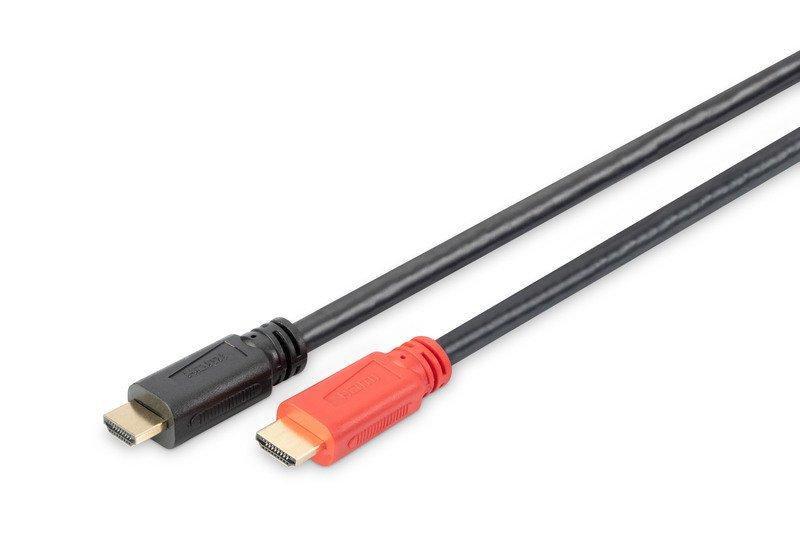 Digitus Кабель HDMI High speed з підсилювачем (AM/AM) 15m, black