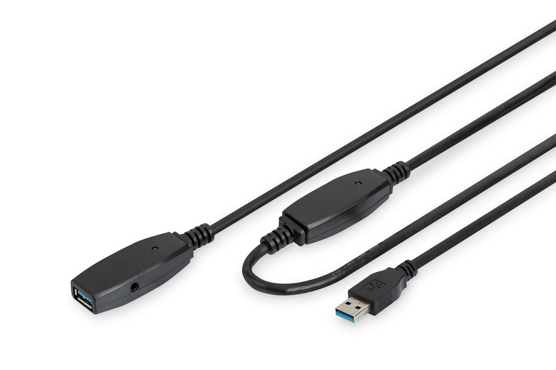 Digitus Подовжувачь USB 3.0 Active Cable, A/M-A/F, 20 m