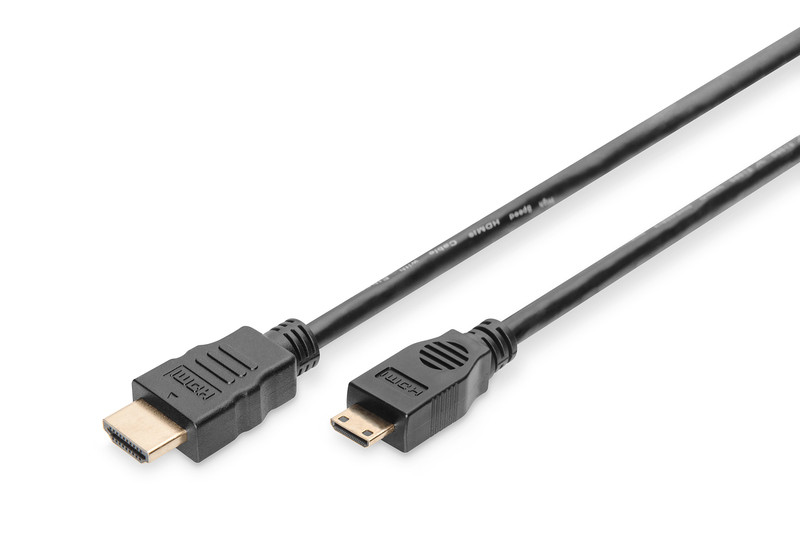 Digitus Кабель HDMI-miniHDMI (AM/СM) High Speed 2.0m black