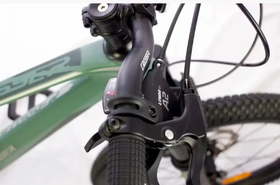 Детский магниевый велосипед 20 дюймов Crosser MTB (7S) LTWOO Зелёный - фото 5 - id-p1760623112