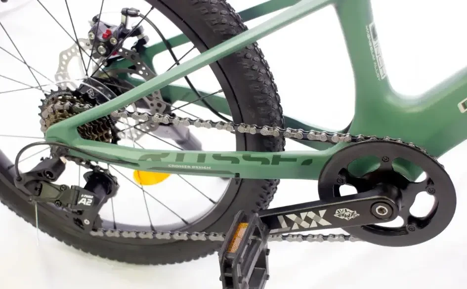 Детский магниевый велосипед 20 дюймов Crosser MTB (7S) LTWOO Зелёный - фото 4 - id-p1760623112