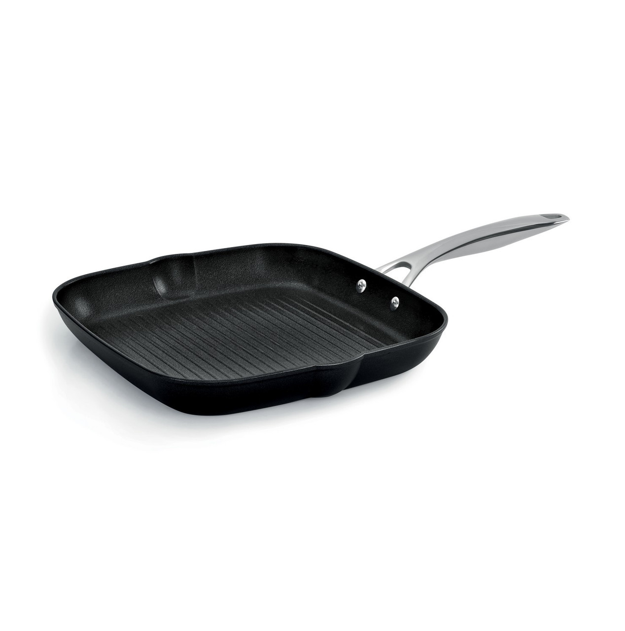 Сковорідка-гриль Barazzoni Black Titan Pro 28х28 см чорна