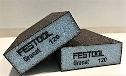Шліфувальна губка абразивна Granat Festool 69x98x26 P120 GR, артикул 20082