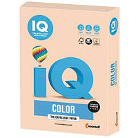 Бумага А4 IQ Color SA24 персиковый, 160 г/кв.м., 250л IQCol А4/160-SA24