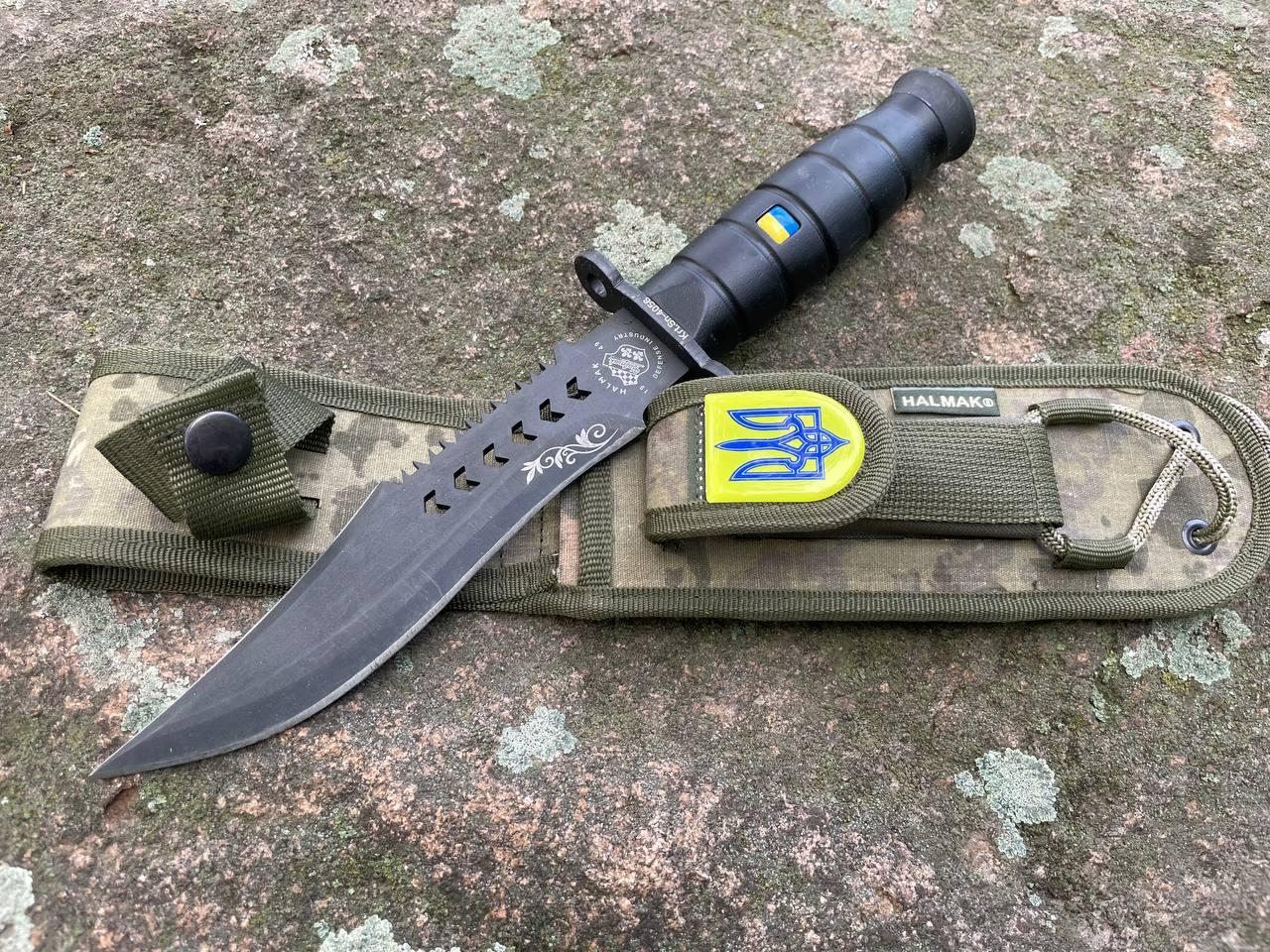 Армійський тактичний ніж Патріот HALMAK №2 . Мисливський ніж