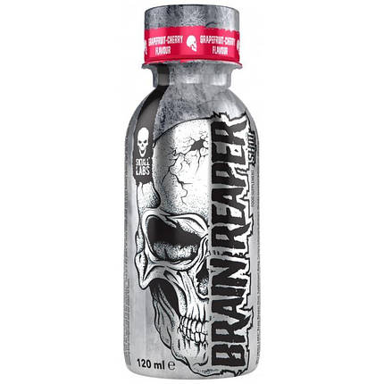 Передтренувальний комплекс Skull Labs Brain Reaper Shot 120 ml Grapefruit-Cherry, фото 1