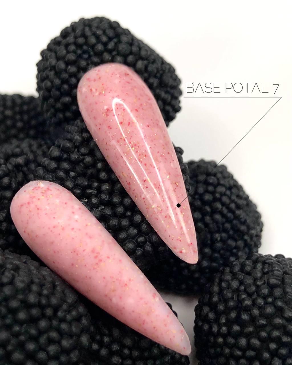 База камуфлювальна з пластівцями поталі Crooz Potal Base No7, 8 мл