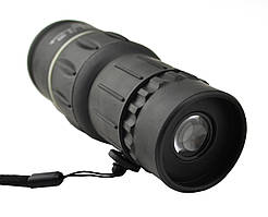 Монокуляр Bushnell 16x52 з подвійним фокусуванням + чохол Чорний (hub_np2_1298)