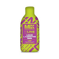 Жироспалювач для спорту MEX Nutrition Liquid L-Carnitine 5000 503 ml/25 servings/ Lime