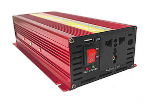 Авто інвертор Power inverter SFA-2000A, 2000W, 12V-220В, роз'єм USB