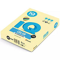 Бумага А4 IQ Color YE23 желтый, 160 г/кв.м., 250л IQCol А4/160-YE23