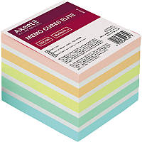 Папір для нотаток Axent Elite Color 90*90*40 мм непроклеєний 8026-A